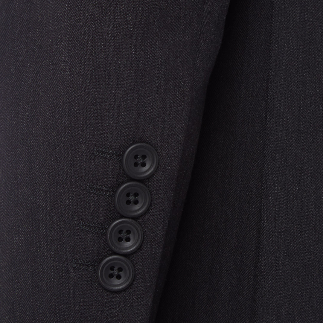 Richmond Charcoal Herringbone Suit