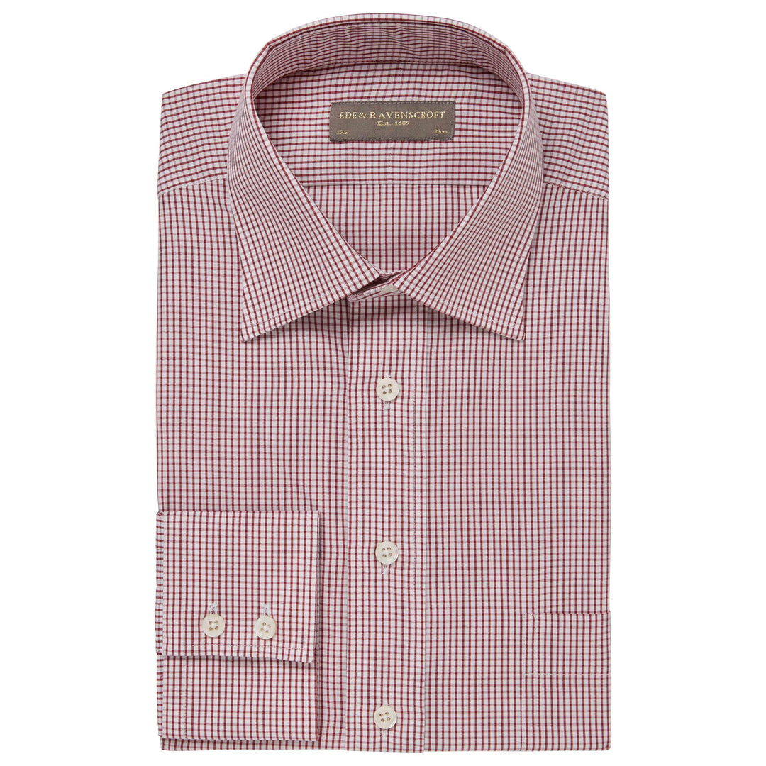 Red Alderney Check Shirt