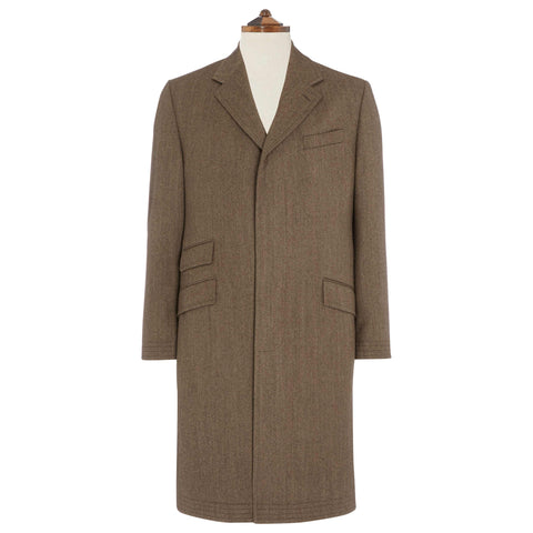 Rothbury Brown Covert Twill Coat