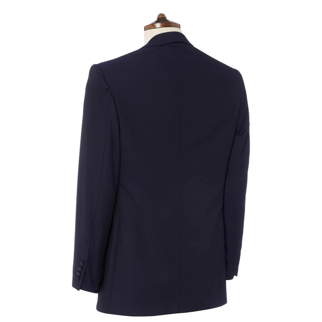 Navy Sanderson Jacquard Jacket