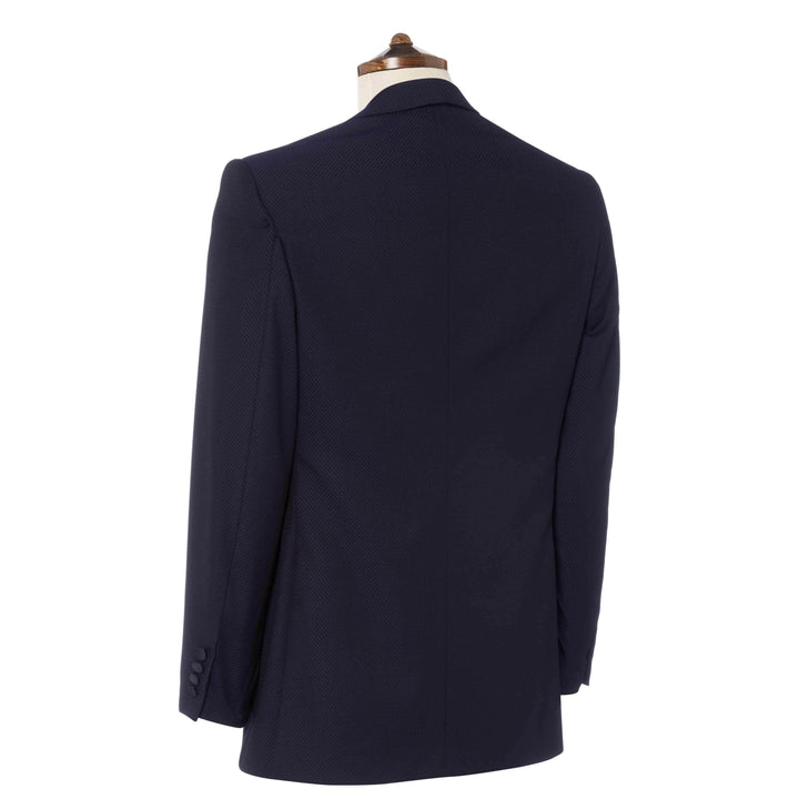 Navy Sanderson Jacquard Jacket
