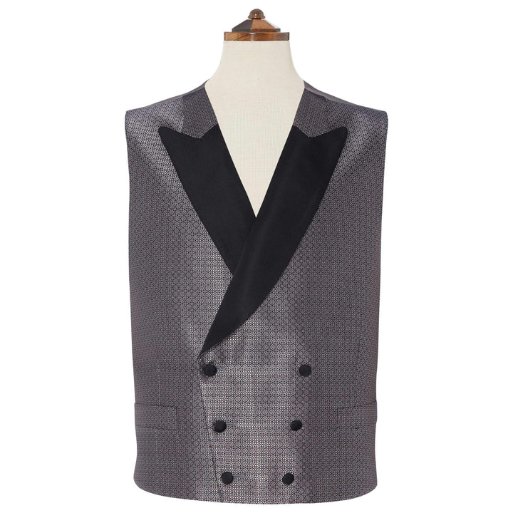 Hayward Grey Geometric Waistcoat