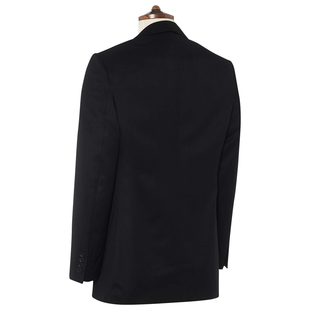 BLACK CAMBRIDGE WOOL SUIT