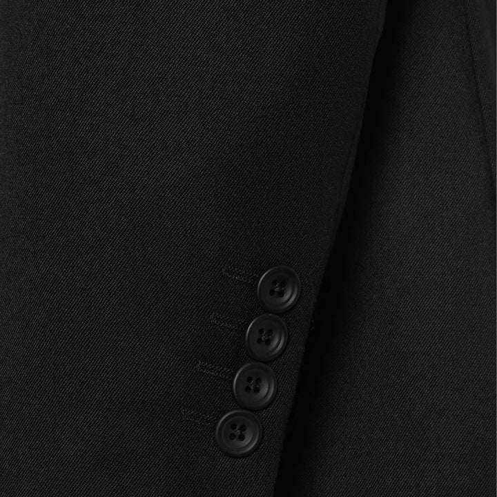 BLACK CAMBRIDGE WOOL SUIT