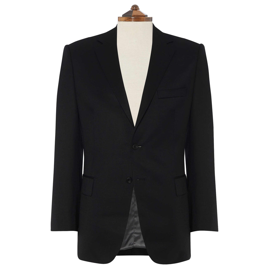 BLACK CAMBRIDGE WOOL SUIT
