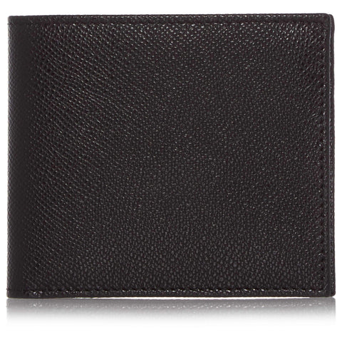 Black Leather Eight Card Wallet