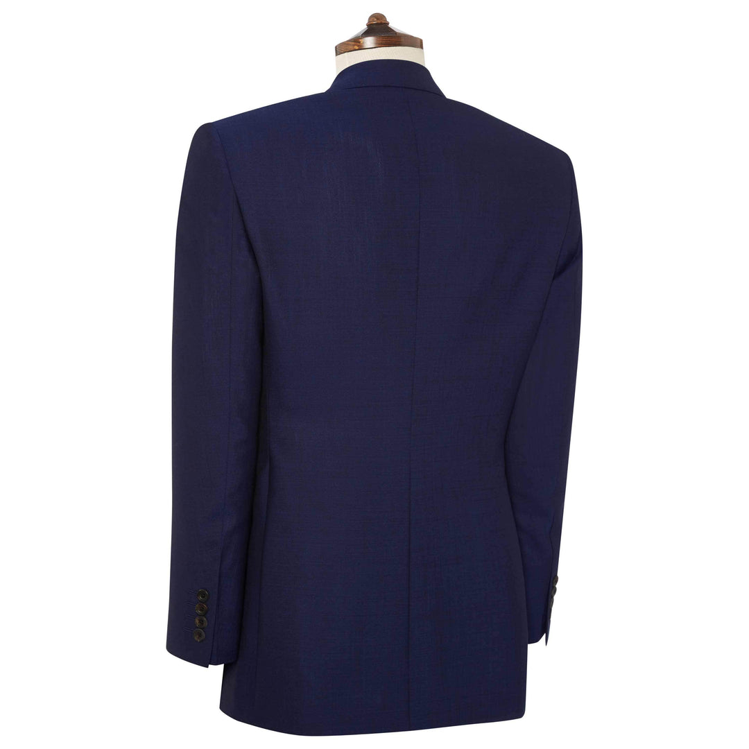 Blue Hampstead Plain Weave Suit