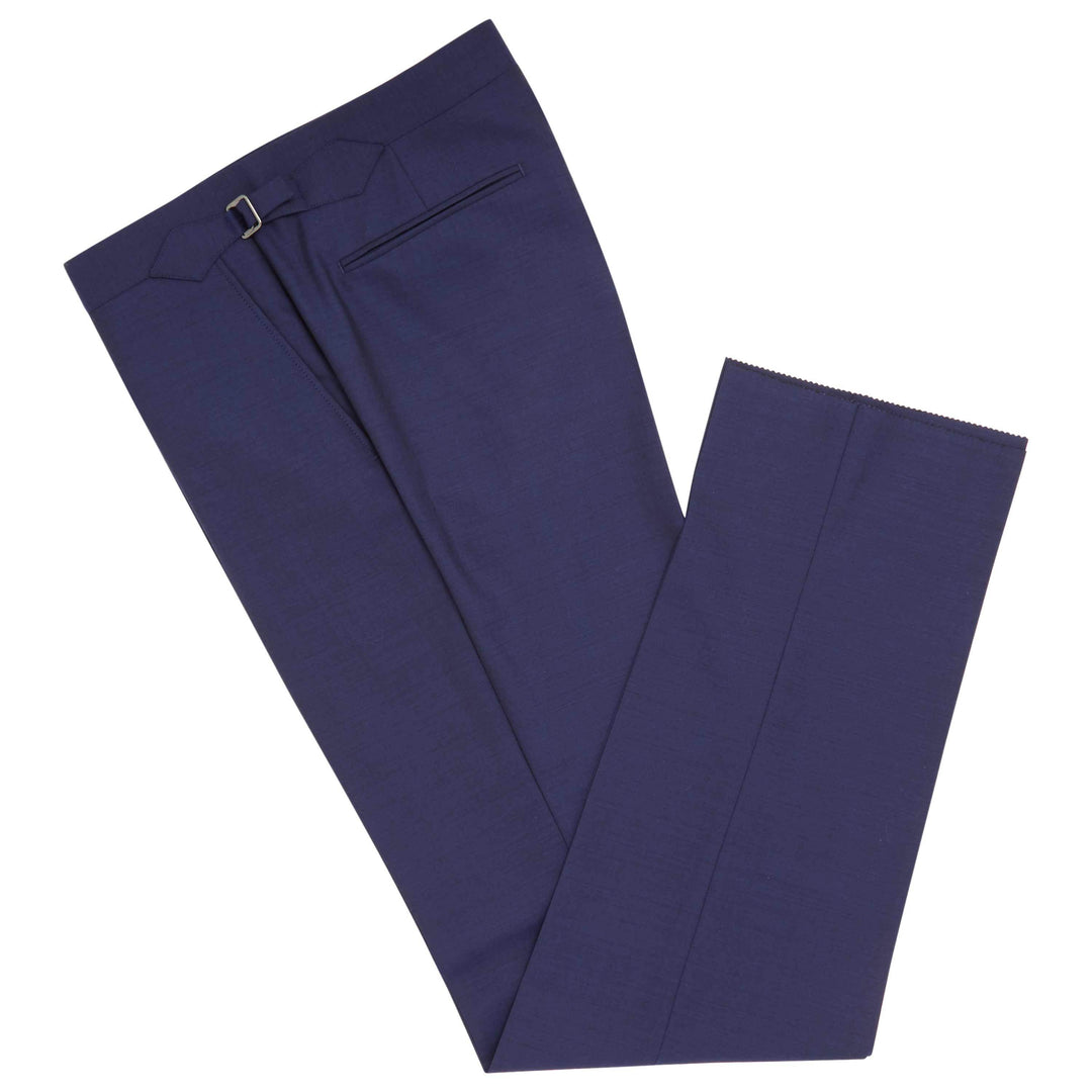 Blue Hampstead Plain Weave Suit