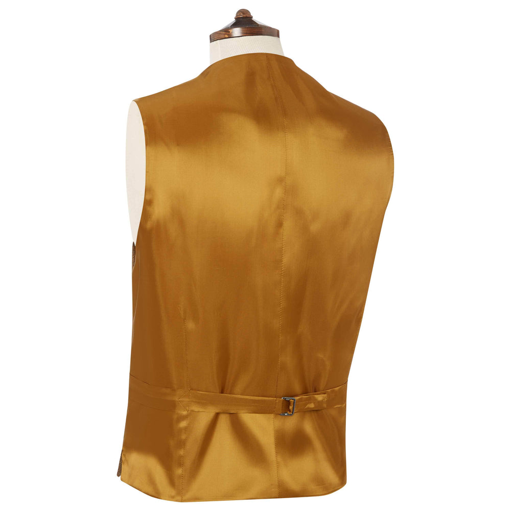 Brown Hyde Check Waistcoat