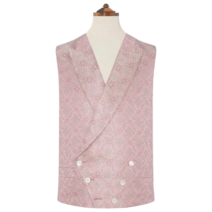 Pink Hamish Paisley Waistcoat