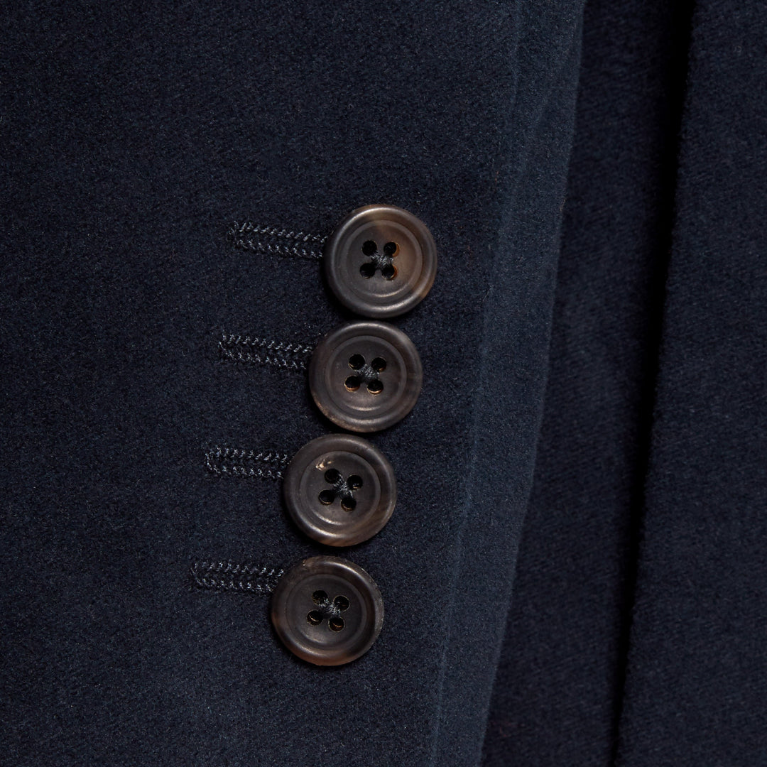 Warrick Navy Moleskin Jacket