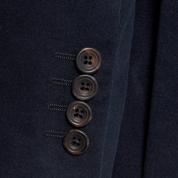 Warrick Navy Moleskin Jacket
