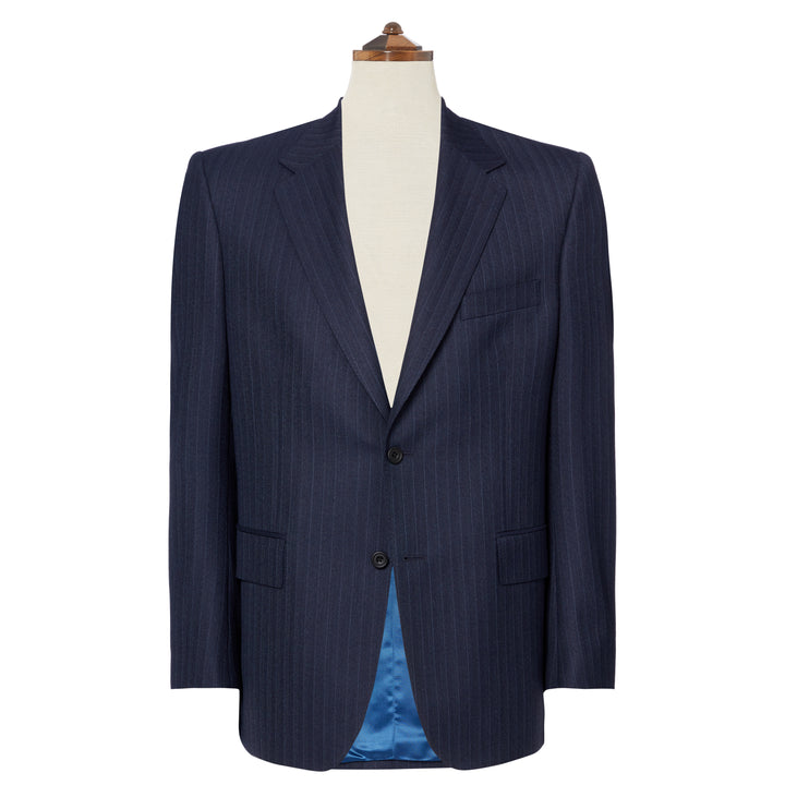 Kilburn Navy Herringbone Stripe Suit