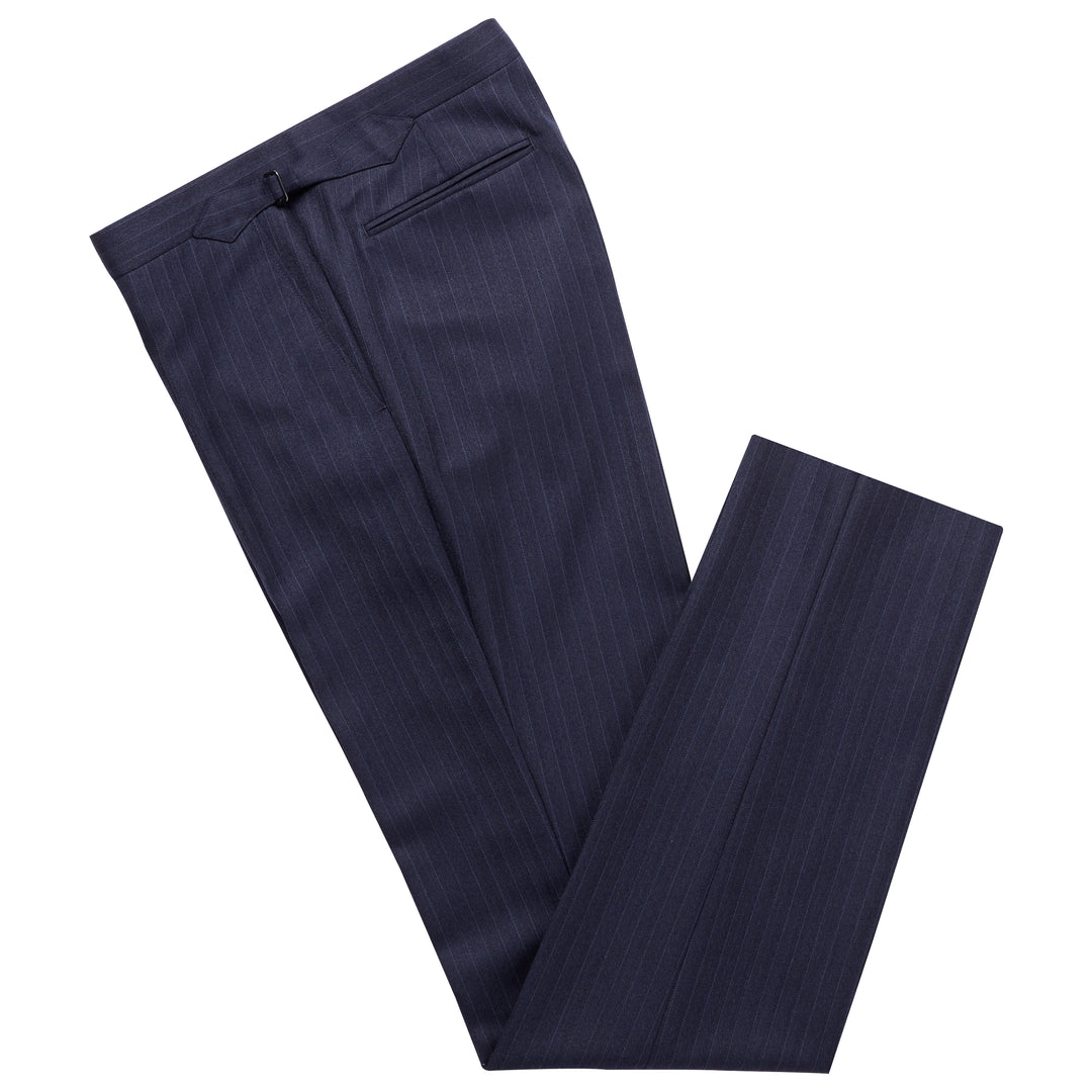 Kilburn Navy Herringbone Stripe Suit