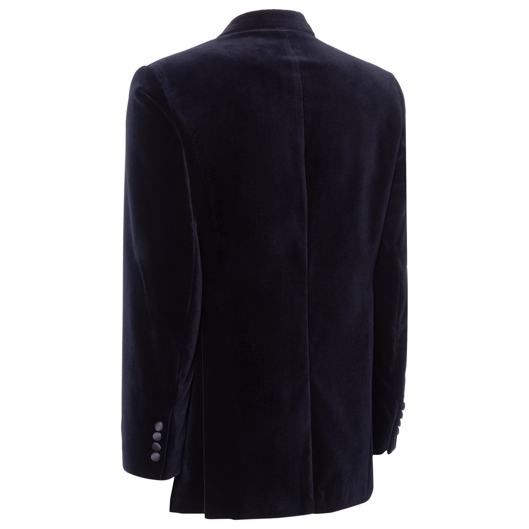 Balinteer Navy Velvet Jacket