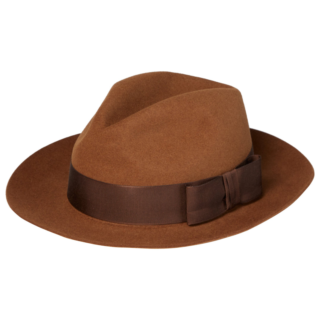 Hewitt Brown Felt Fedora