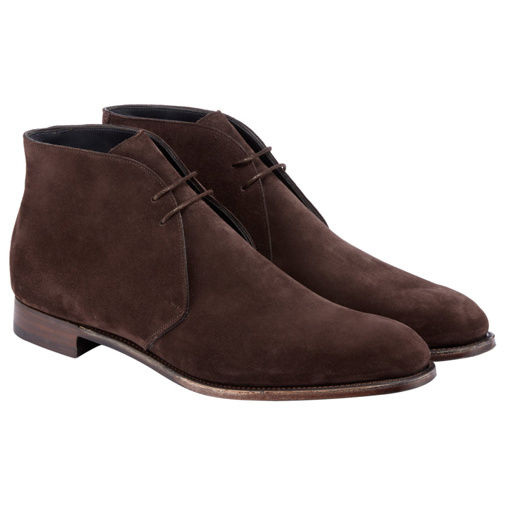 Samuel Dark Brown Chukka Boot