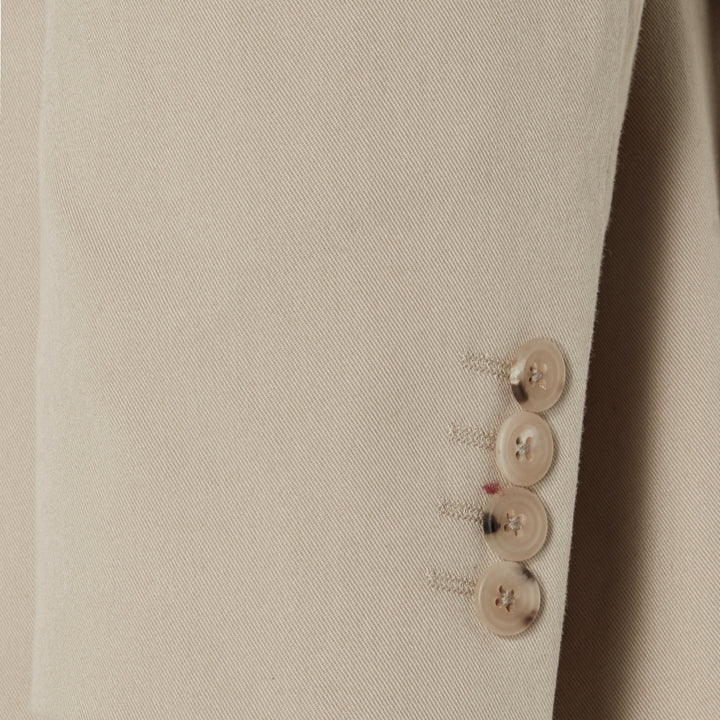 William Beige Cotton Jacket