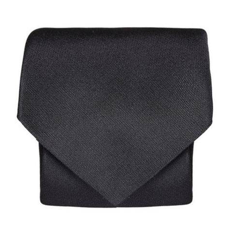 Black barathea tie