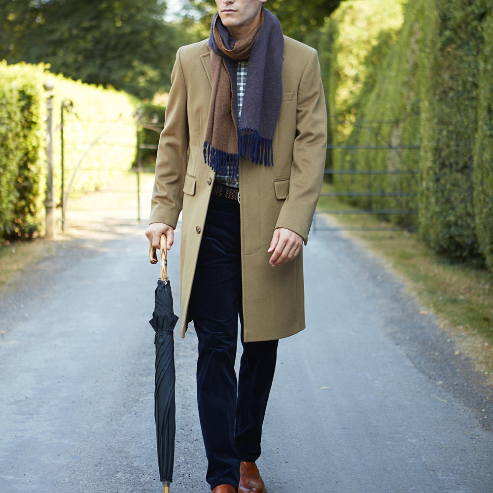 Warrington Camel Wool Cashmere Coat