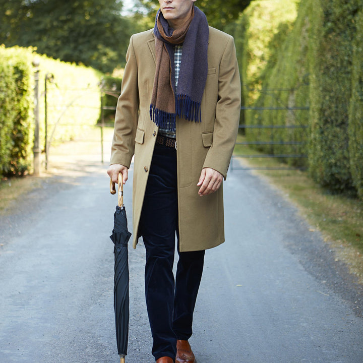 Warrington Camel Wool Cashmere Coat