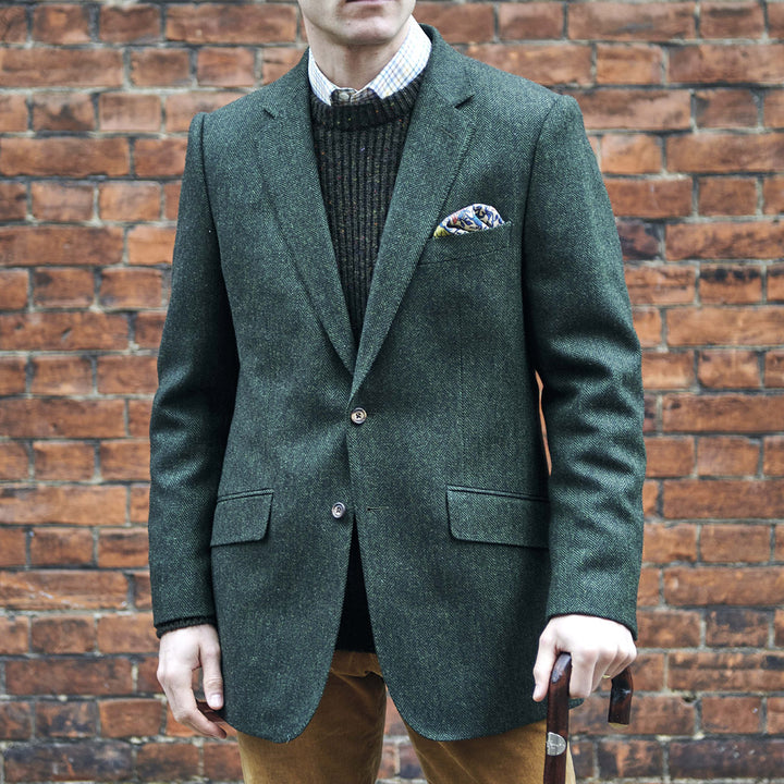 Gregory Green Herringbone Jacket