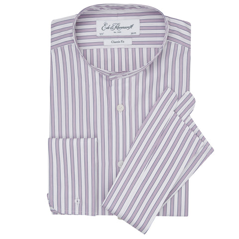 Albion Pink and White Bold Stripe Legal Shirt