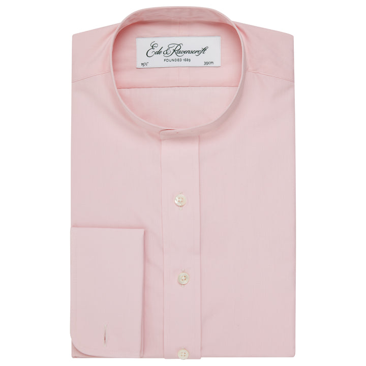 Anton Pink Poplin Cotton Tunic Shirt