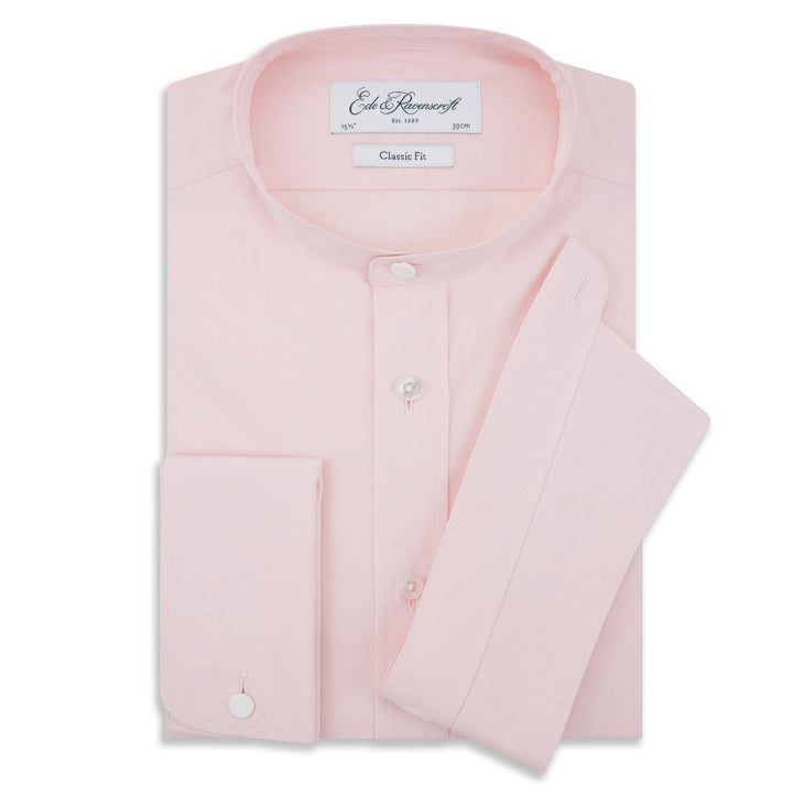 Ellis Pink Poplin Cotton Tunic Shirt