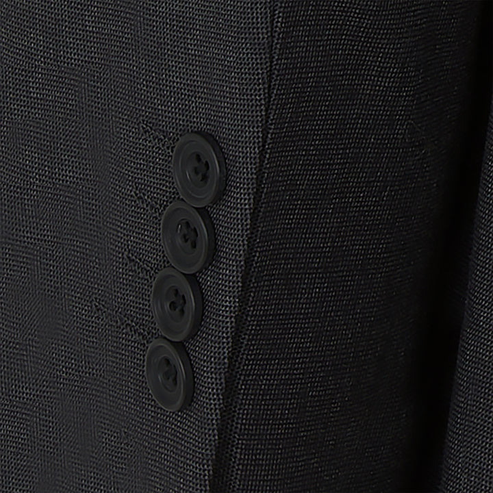 Richmond Charcoal Nailhead Suit III