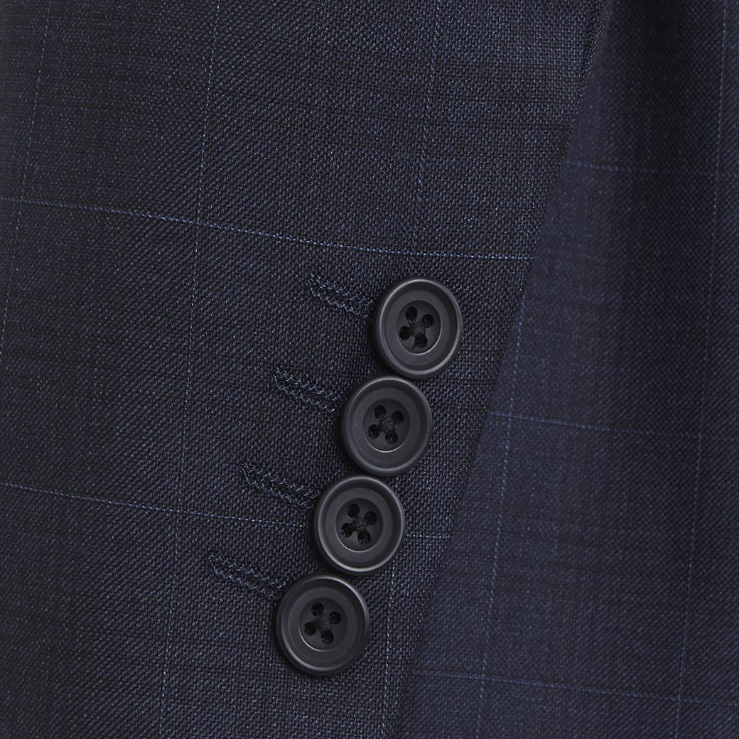 Kilburn Navy Windowpane Suit
