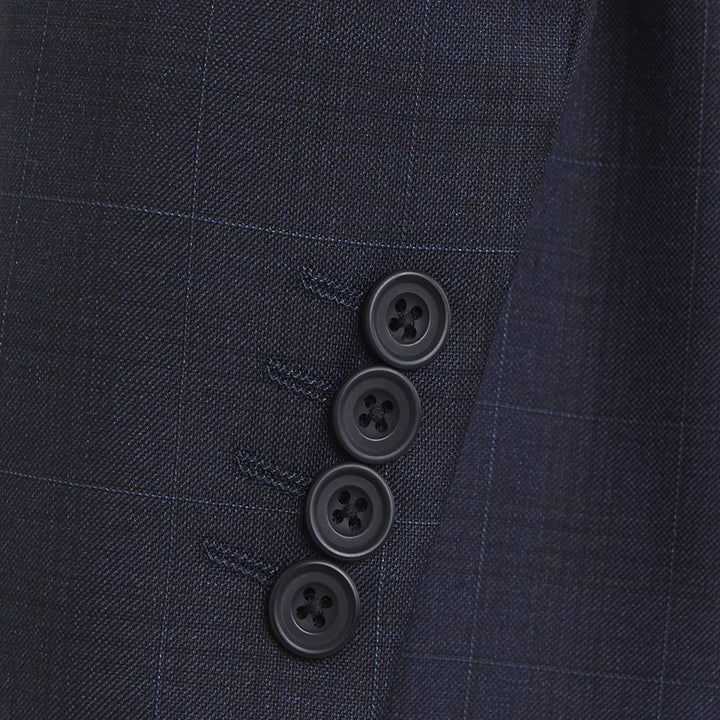 Kilburn Navy Windowpane Suit