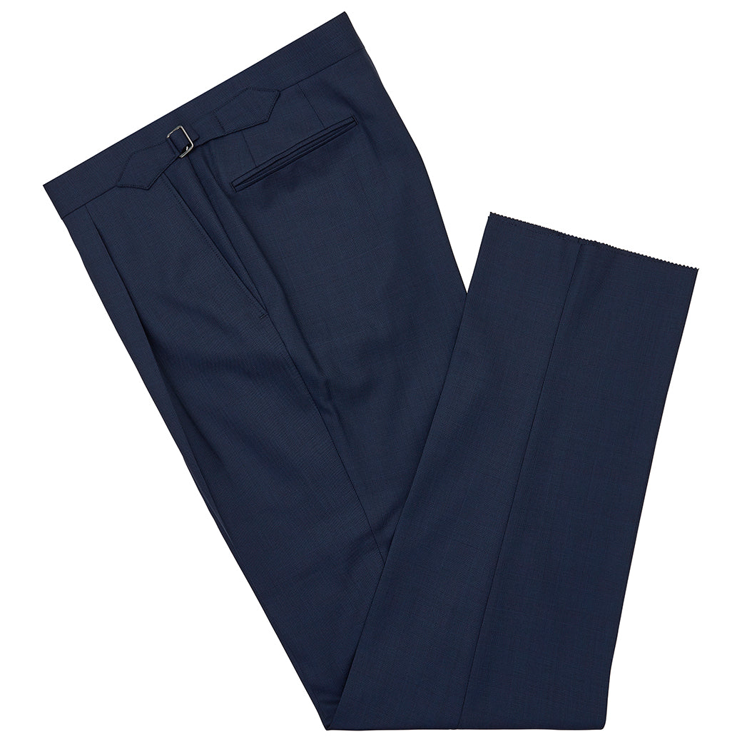 Farringdon Light Navy Basketweave Check Suit