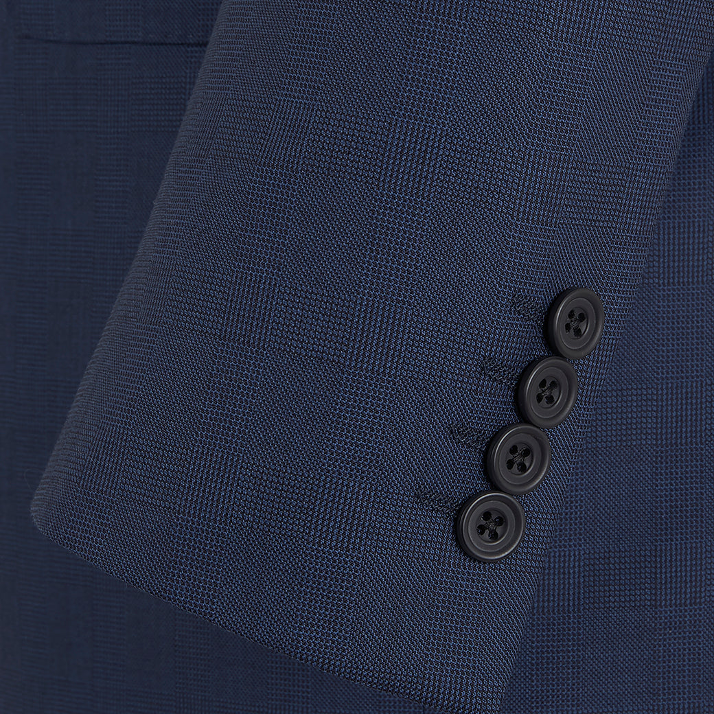 Kilburn Light Navy Windowpane Suit
