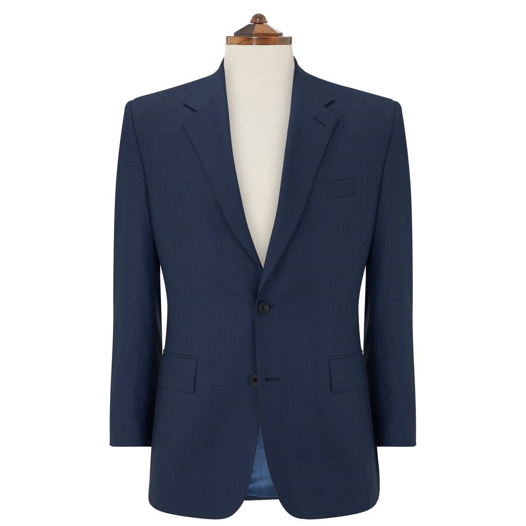 Kilburn Light Navy Windowpane Suit