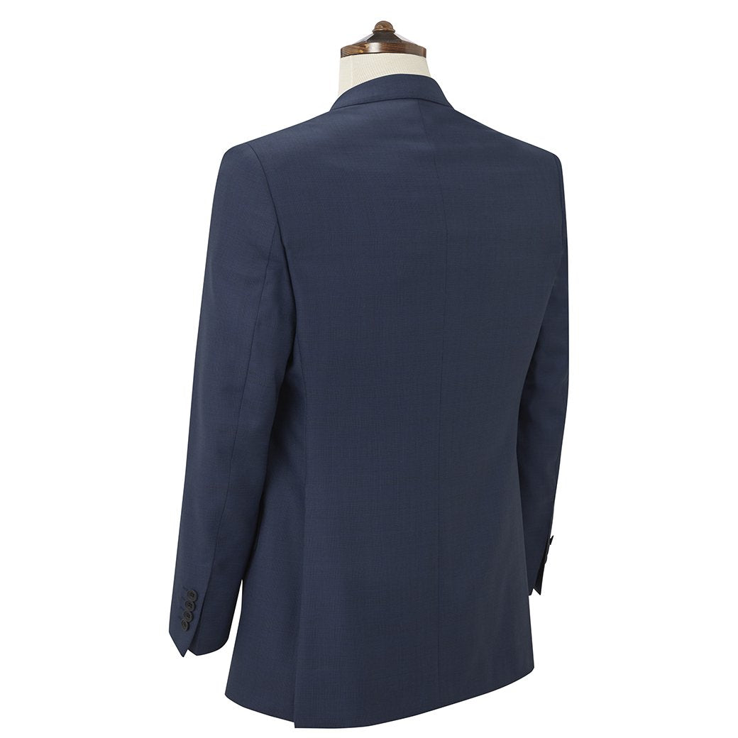 Farringdon Light Navy Basketweave Check Suit