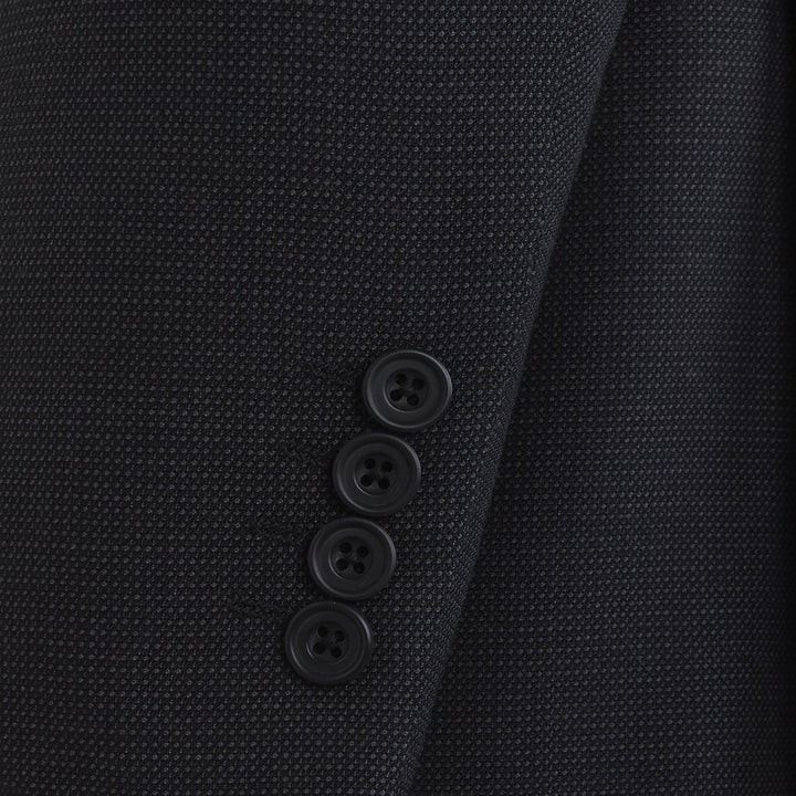 Richmond Charcoal Twisted Birdseye Suit