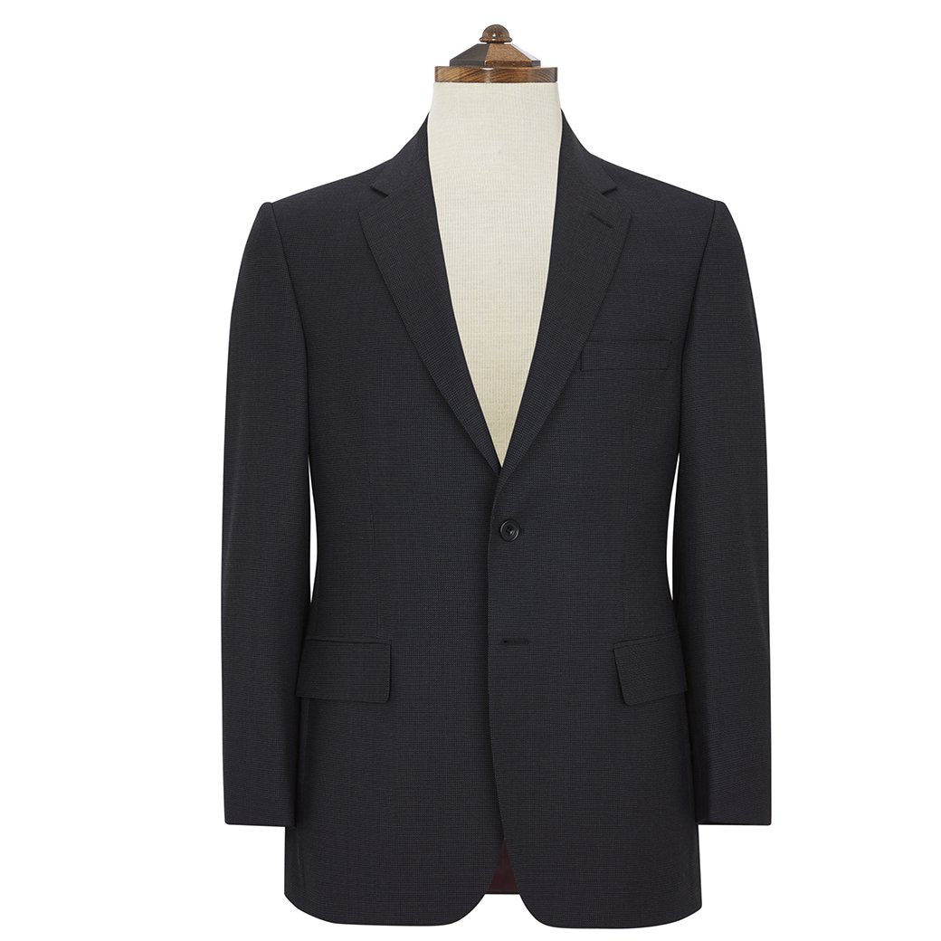 Richmond Charcoal Twisted Birdseye Suit