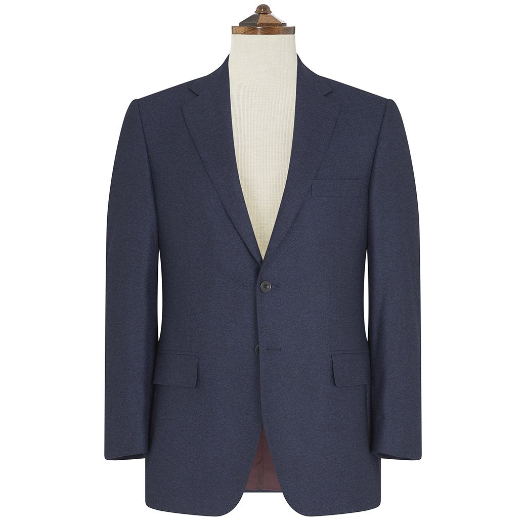 Richmond Navy Twill Flannel Suit