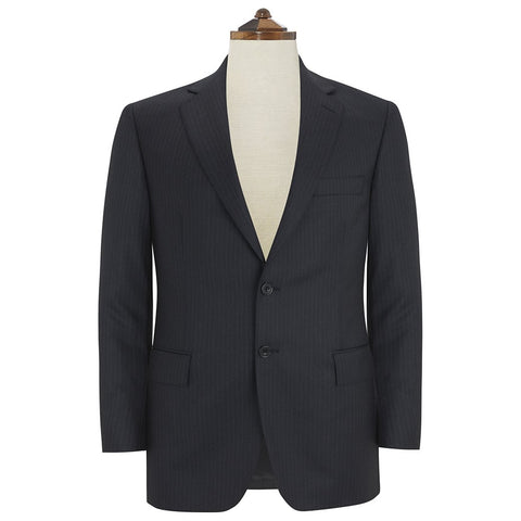 Richmond Charcoal Twill Chalk Stripe Suit II