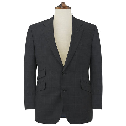 Kilburn Charcoal and Blue Check Suit