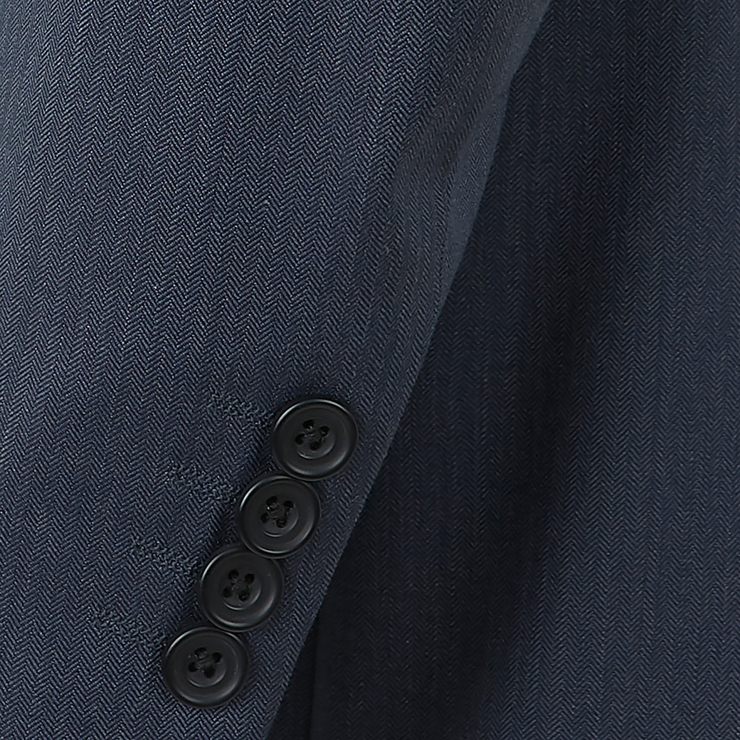 Cambridge Blue Fine Herringbone Suit