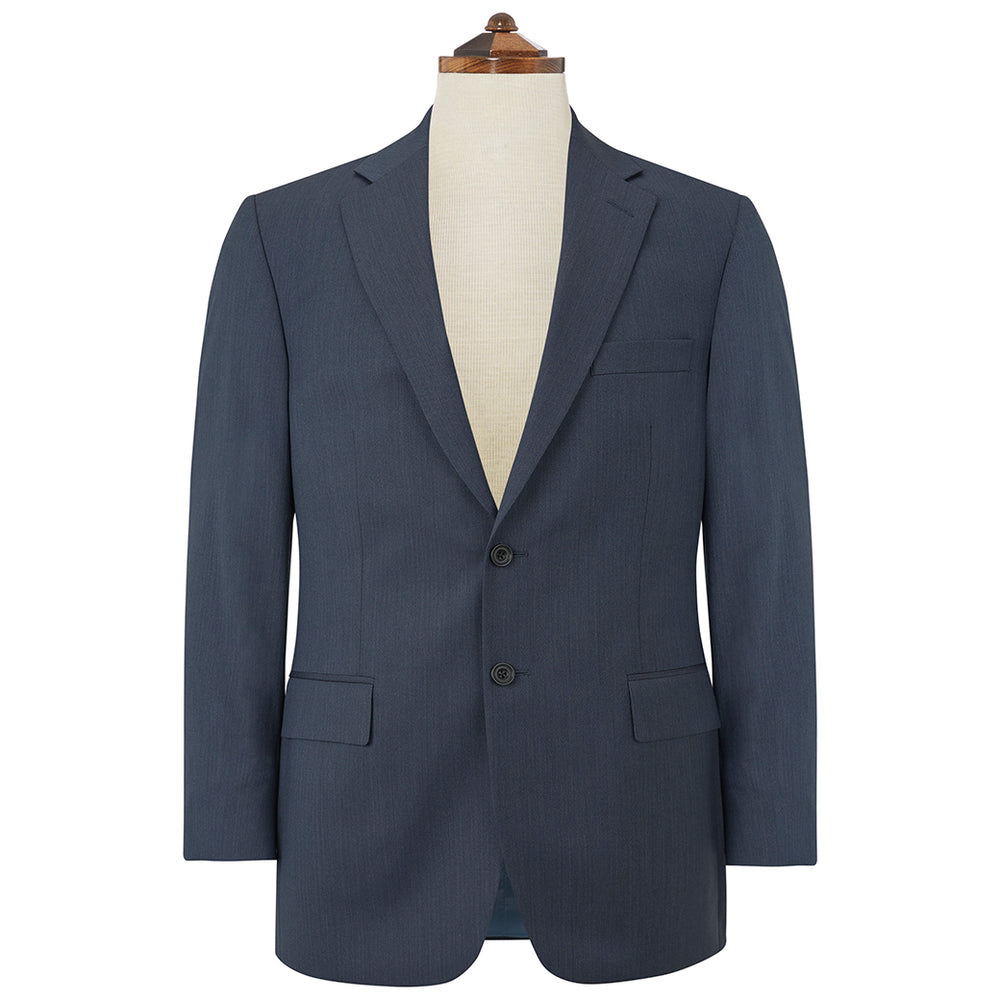 Cambridge Blue Fine Herringbone Suit