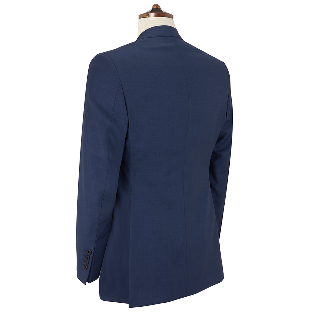 Ede Ravenscroft Burlington Sharkskin Suit Light Navy