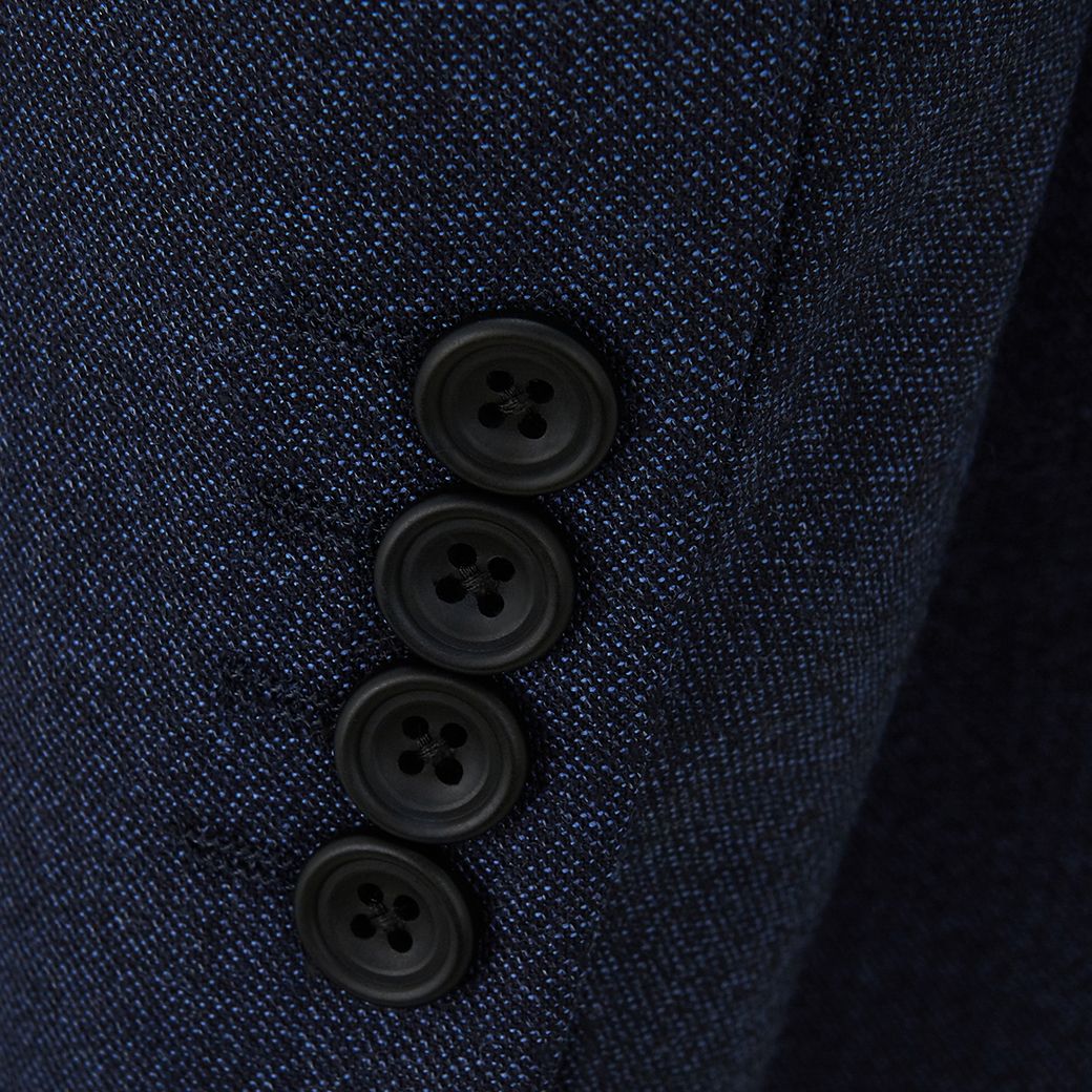 Burlington Light Navy Flannel Suit