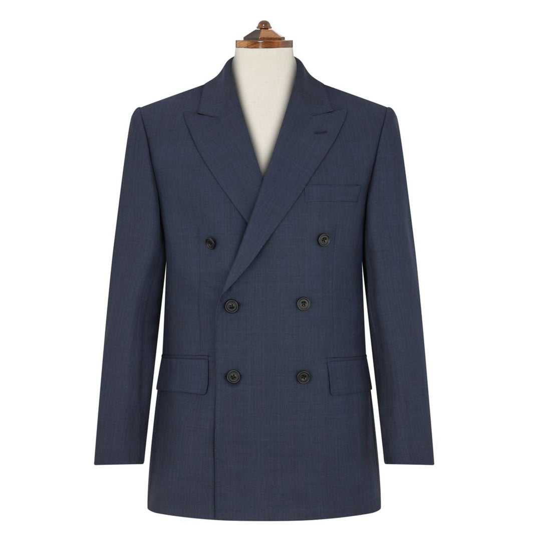 Farringdon Navy Tonal Check Suit