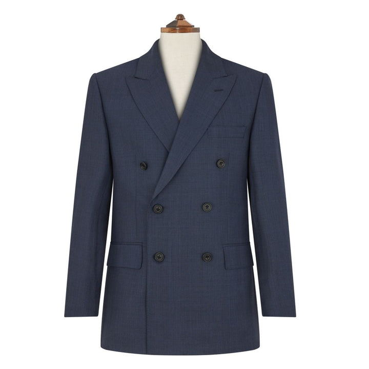 Farringdon Navy Tonal Check Suit