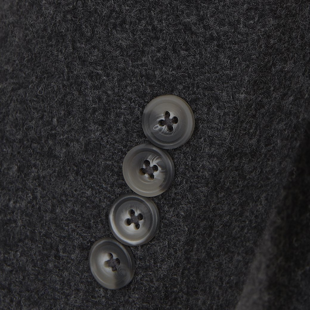 Edgar Charcoal Wool Marl Jacket