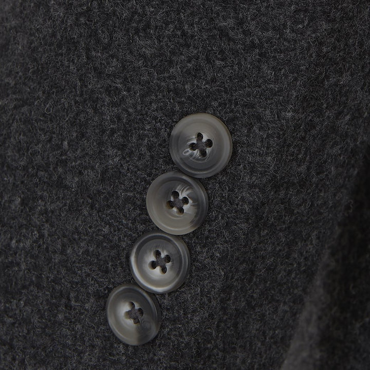 Edgar Charcoal Wool Marl Jacket
