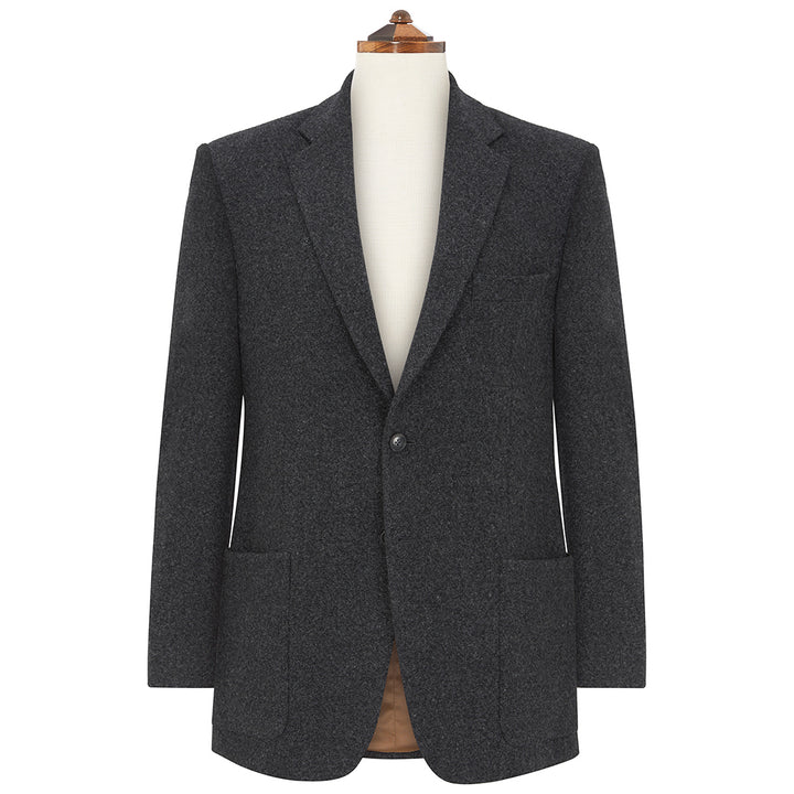 Edgar Charcoal Wool Marl Jacket